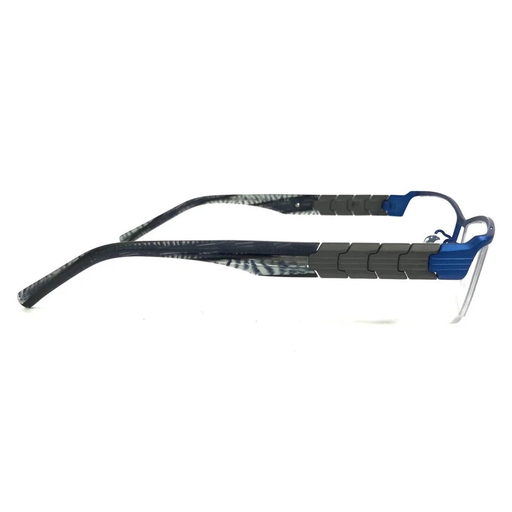 J.F. Rey Eyeglasses Frames JF2582 2222 Ceramic Titanium Matte Blue 55-16-141